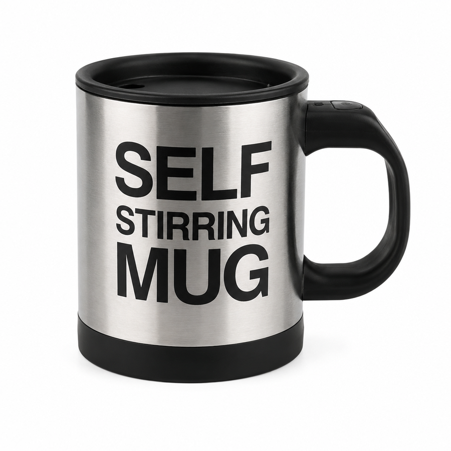 MixCup™ – Taza Mezcladora Automática de Acero Inoxidable