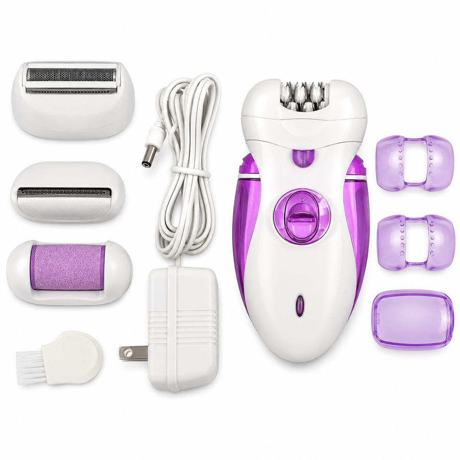 GlowBody™ – Depiladora Multifuncional 4 en 1 para Mujer