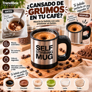 MixCup™ – Taza Mezcladora Automática de Acero Inoxidable