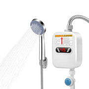 Calentador de agua eléctrico instantáneo AquaFlow con regadera
