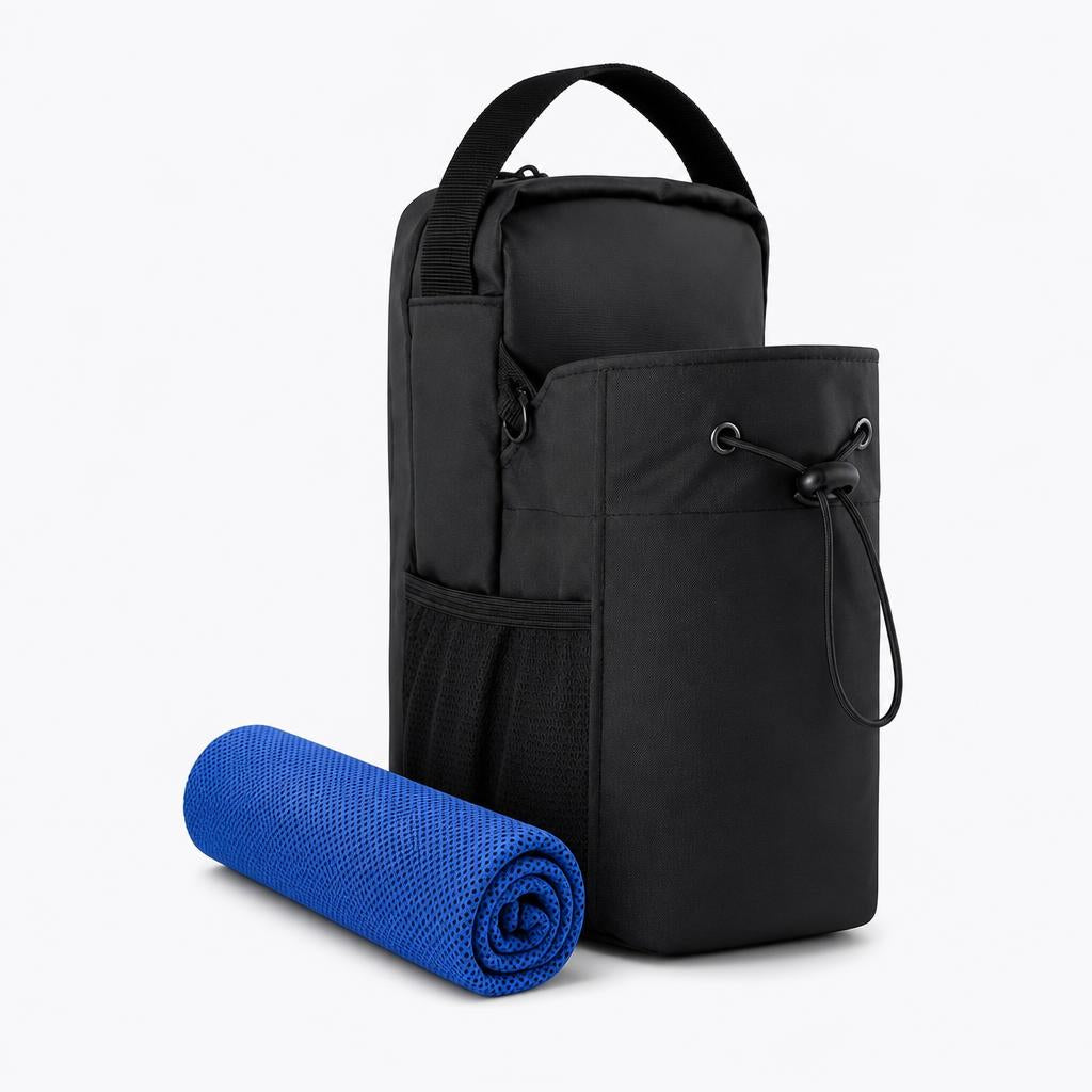 Combo Gym Perfecto: mochila deportiva y toalla de secado rápido