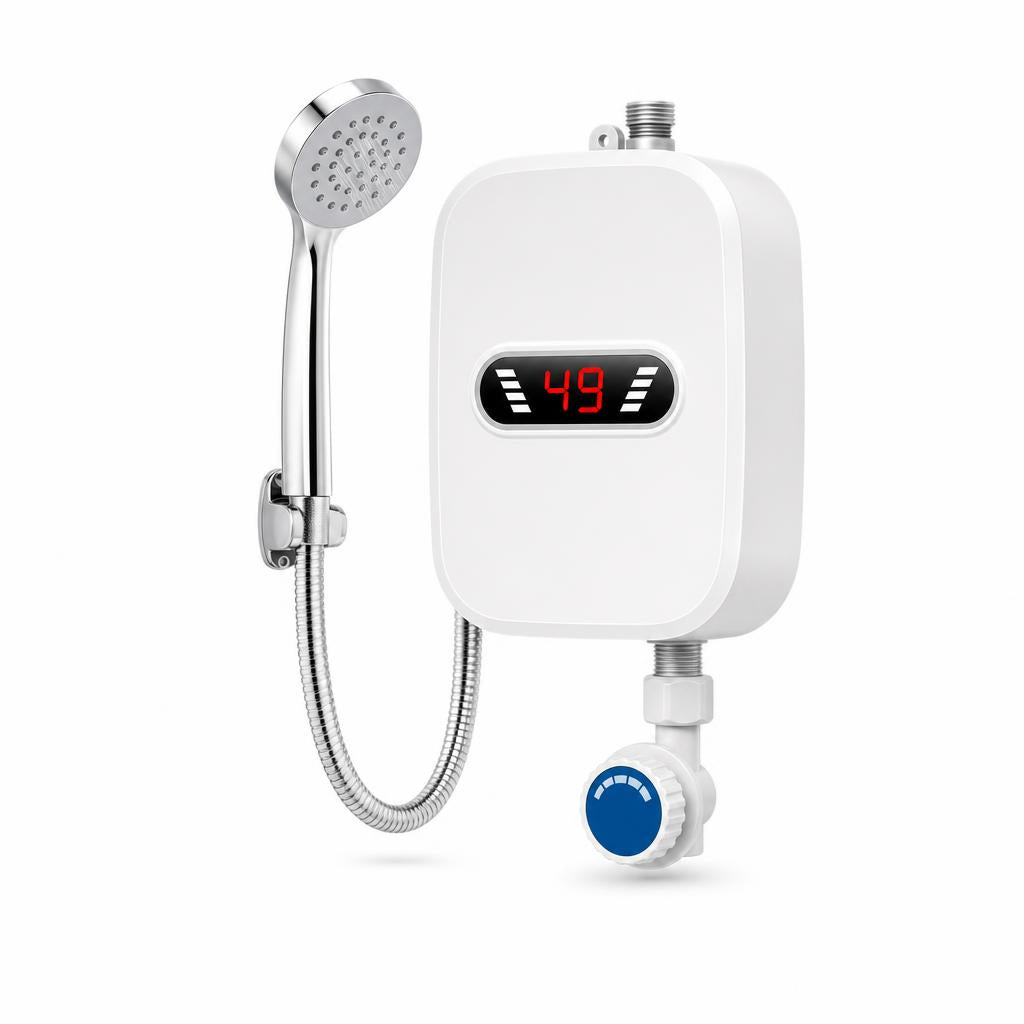 AquaFlow™ – Calentador de Agua Eléctrico Instantáneo para Ducha 220 V